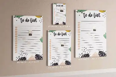 Cork Note Board Task and Responsibilities Planner