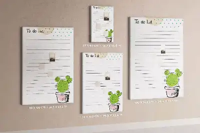Cork pin board To-do list