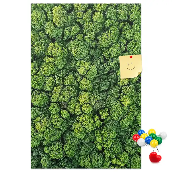 Forest Nature Tree Cork Note Board