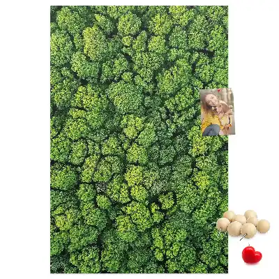 Forest Nature Tree Cork Note Board