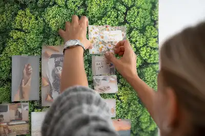 Forest Nature Tree Cork Note Board