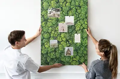 Forest Nature Tree Cork Note Board