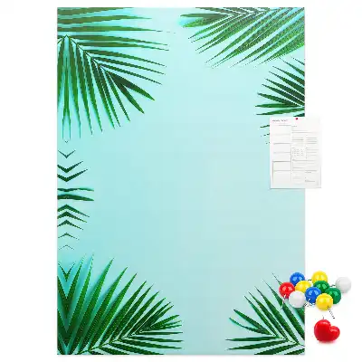 dense tropical foliage print