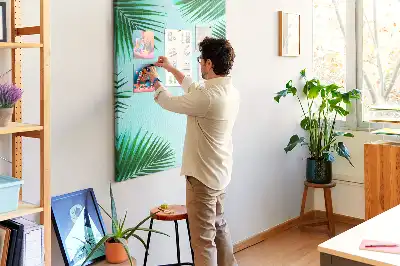 dense tropical foliage print