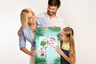 dense tropical foliage print