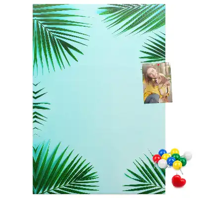 dense tropical foliage print