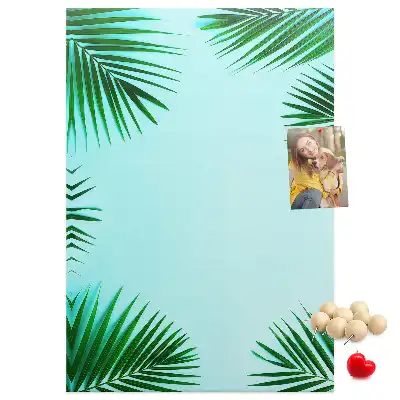 dense tropical foliage print
