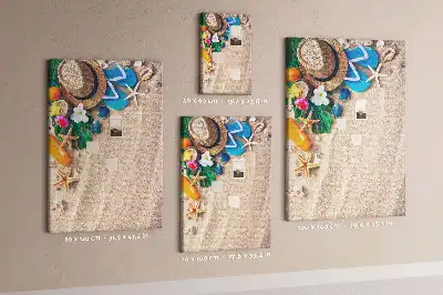 Cork Note Board Paradise beach