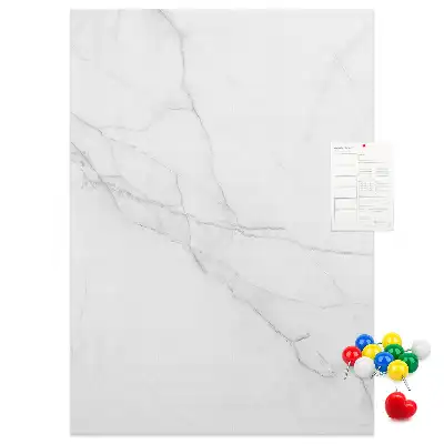 Marble Stone Cork Memo Board