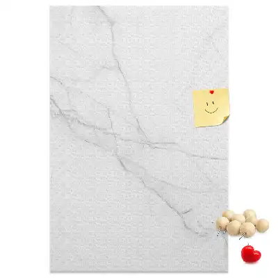 Marble Stone Cork Memo Board