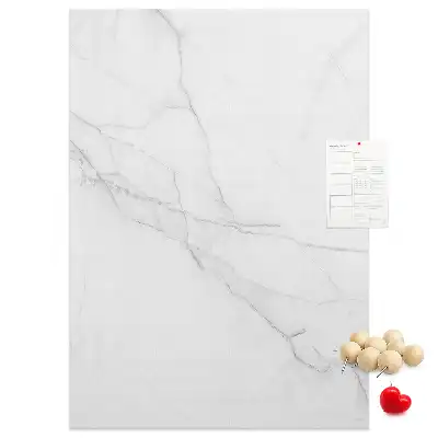 Marble Stone Cork Memo Board