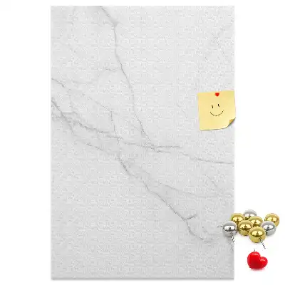 Marble Stone Cork Memo Board
