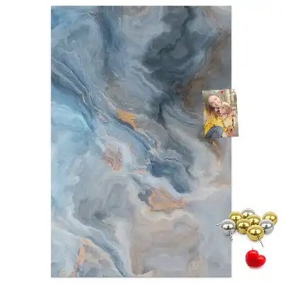 Marble Pattern Cork Note Board