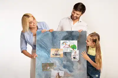 Marble Pattern Cork Note Board