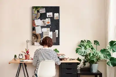 Cork pin board Holiday travel