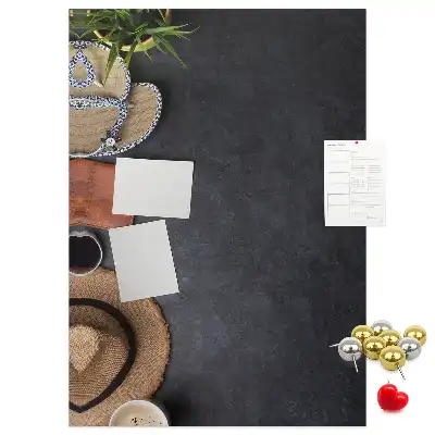 Cork pin board Holiday travel