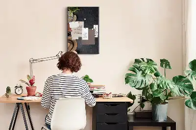 Cork pin board Holiday travel