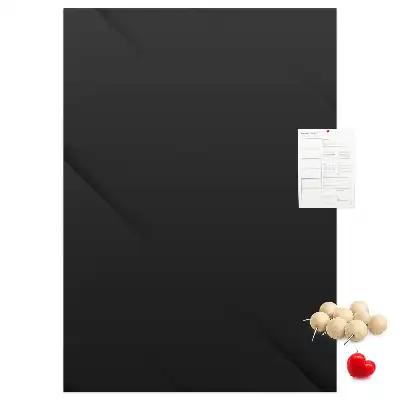 Wall cork memo board Smooth canvas