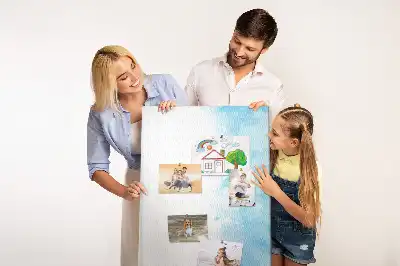 Watercolor Stains Cork Wall Memo Board