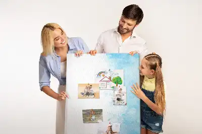 Watercolor Stains Cork Wall Memo Board