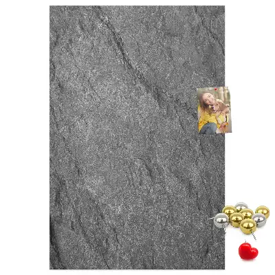 Cork Note Board with Rock Structure