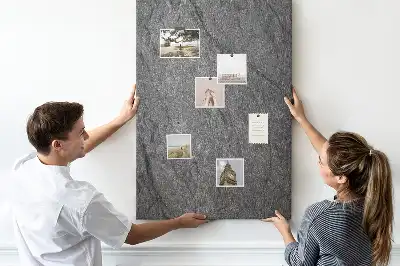 Cork Note Board Rock structure