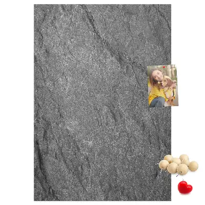 Cork Note Board Rock structure