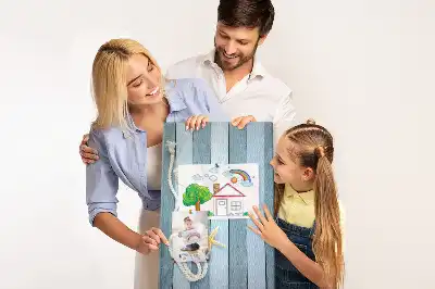 Nautical themed cork pin board