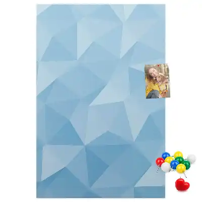 Geometric Cork Memo Board