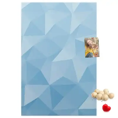 Geometric Cork Memo Board