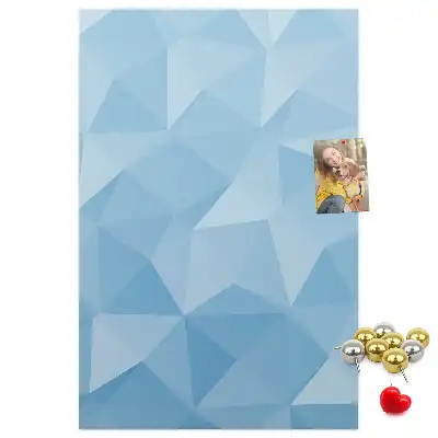 Geometric Cork Memo Board