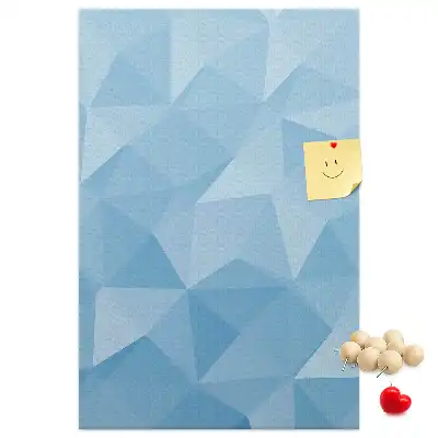 Geometric Cork Memo Board