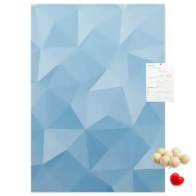 Geometric Cork Memo Board