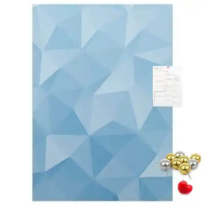 Geometric Cork Memo Board