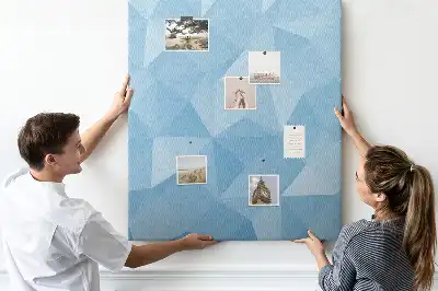 Geometric Cork Memo Board