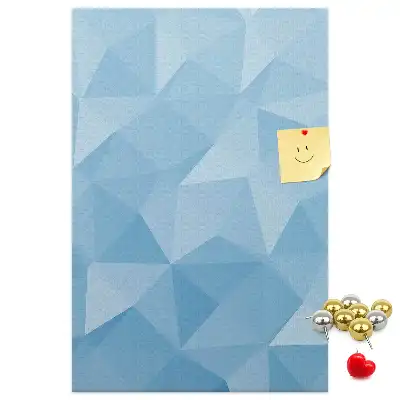 Geometric Cork Memo Board