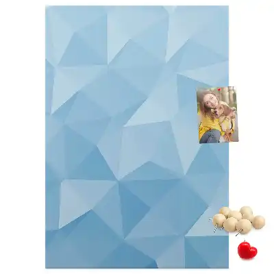 Geometric Cork Memo Board