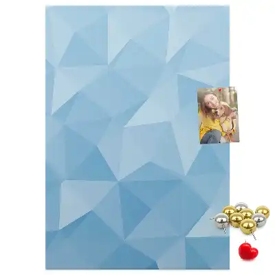Geometric Cork Memo Board