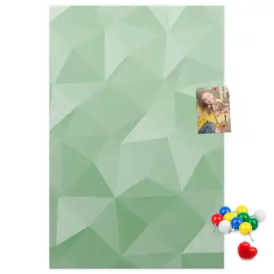 Stylish Cork Note Board with Motif