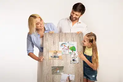 Light Wooden Cork Note Board