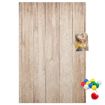Light Wooden Cork Note Board