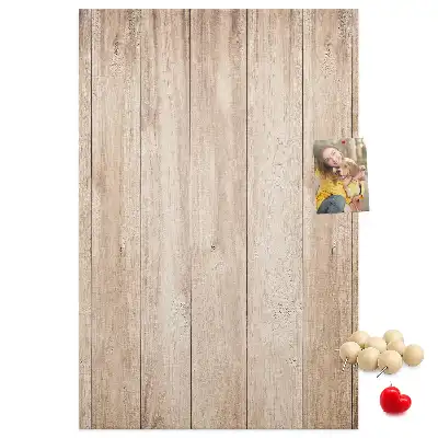 Light Wooden Cork Note Board