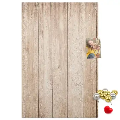 Light Wooden Cork Note Board