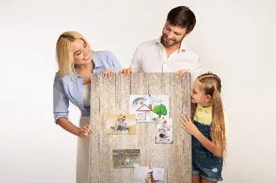 Light Wooden Cork Note Board