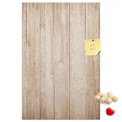 Light Wooden Cork Note Board