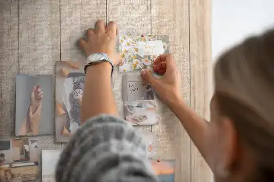 Light Wooden Cork Note Board
