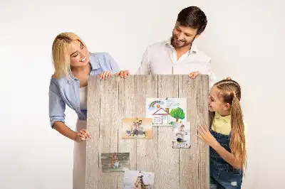 Light Wooden Cork Note Board