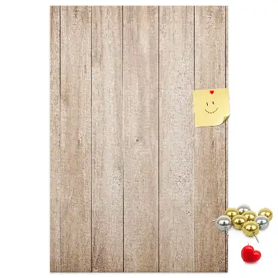 Light Wooden Cork Note Board