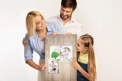 Light Wooden Cork Note Board