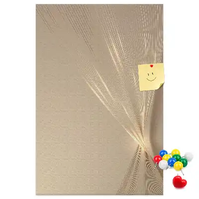 Wall cork memo board Light abstraction